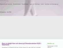 Tablet Screenshot of dansflex.com